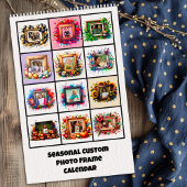 Seasonal Custom Photo Frame Calendar Kalender