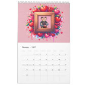 Seasonal Custom Photo Frame Calendar Kalender (Feb 2027)