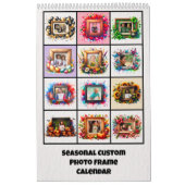 Seasonal Custom Photo Frame Calendar Kalender (Hoes)