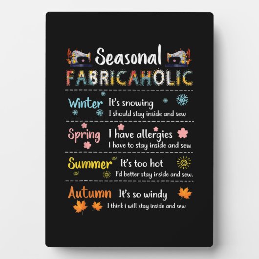 Seasonal Fabricaholic Winter Spring Fotoplaat (voorkant)