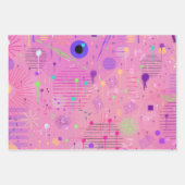 Seasonal Fruit Salad: Abstract Painting Inpakpapier Vel (Voorkant 2)