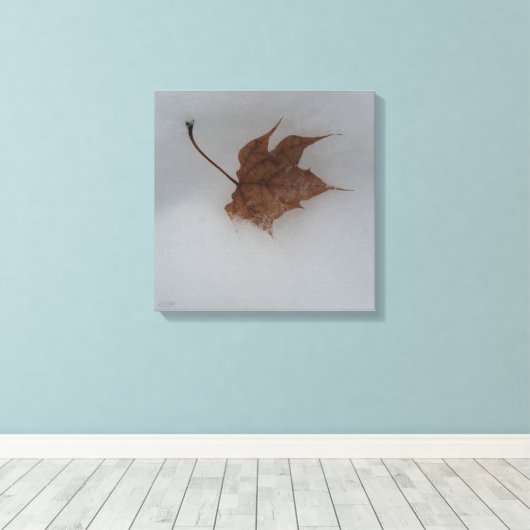 Seasonal Transitions Stretched Canvas Print (Insitu (Houten vloer))