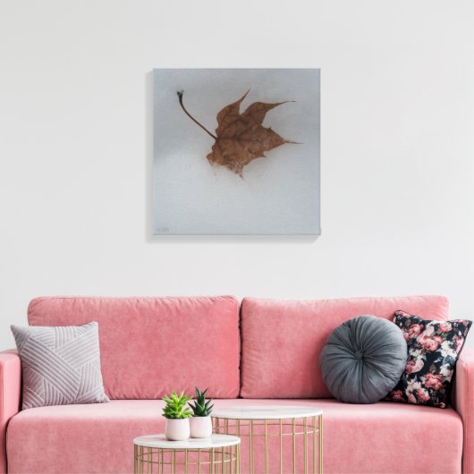 Seasonal Transitions Stretched Canvas Print (Insitu (Woonkamer))