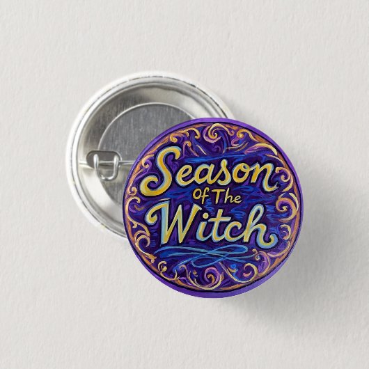 SeasonOfTheWitch  Ronde Button 3,2 Cm (Voorkant /achterkant)