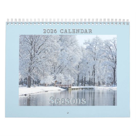 "SEASONS" 2026 WANDKALENDER KALENDER (Hoes)