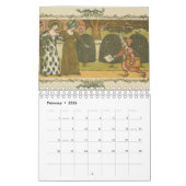  Seasons beroemd gemaakt door Kate Greenaway Flowe Kalender (Feb 2026)
