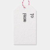 Seasons Bleatings Sheep Christmas Gift Label Cadeaulabel (Achterkant)