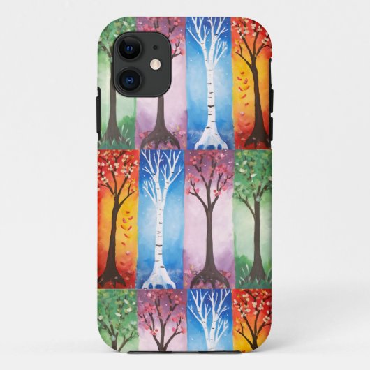 Seasons Case-Mate iPhone Case (Achterkant)