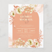 Seasons Fall Earthen Mix Boho Floral Wedding (Voorkant)