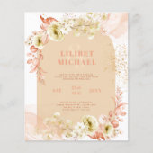 Seasons Fall Earthen Mix Boho Floral Wedding (Voorkant)