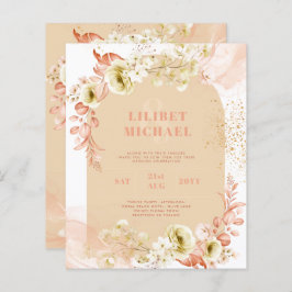 Seasons Fall Earthen Mix Boho Floral Wedding