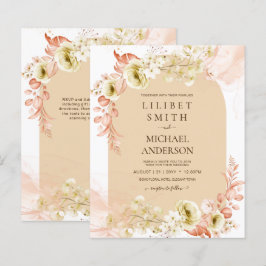 Seasons Fall Earthen Mix Boho Floral Wedding