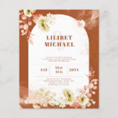 Seasons Fall Earthen Mix Boho Floral Wedding (Voorkant)