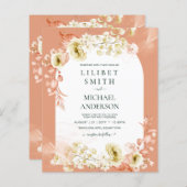 Seasons Fall Earthen Mix Boho Floral Wedding (Voorkant / Achterkant)