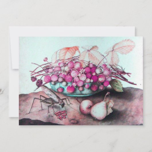 SEASON'S FRUITS 3,roze blauw zwart Aankondiging (Voorkant)