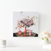 SEASON'S FRUITS JASMINES, PRUNES PEARS, FRUIT BOWL VIERKANTE KLOK (Huis)