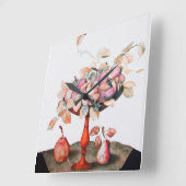 SEASON'S FRUITS JASMINES, PRUNES PEARS, FRUIT BOWL VIERKANTE KLOK (Hoek)