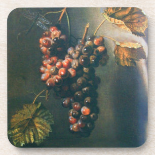 SEASON'S FRUITS, PROSPERITY HANGED GRAPES, Rustic Bier Onderzetter