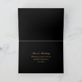 Season's Greetings Aanpasbare kaarten (Binnen)