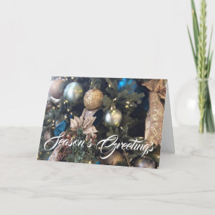 Season's Greetings, card Feestdagen Kaart