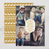 SEASON'S GREETINGS COLLAGE | HOLIDAIRE FOTOKAART FEESTDAGENKAART (Voorkant / Achterkant)
