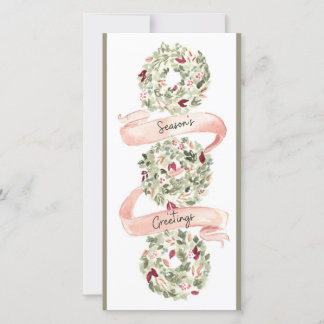 "Seasons Greetings" - Een hartelijke groet Feestdagenkaart