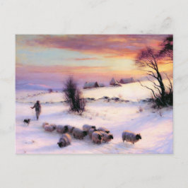Season's Greetings. Fine Art Christmas Postcards Feestdagenkaart
