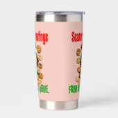 Season's Greetings From My Last Nerve Geïsoleerde Drinkbeker (Links)