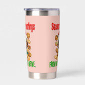 Season's Greetings From My Last Nerve Geïsoleerde Drinkbeker (Rechts)