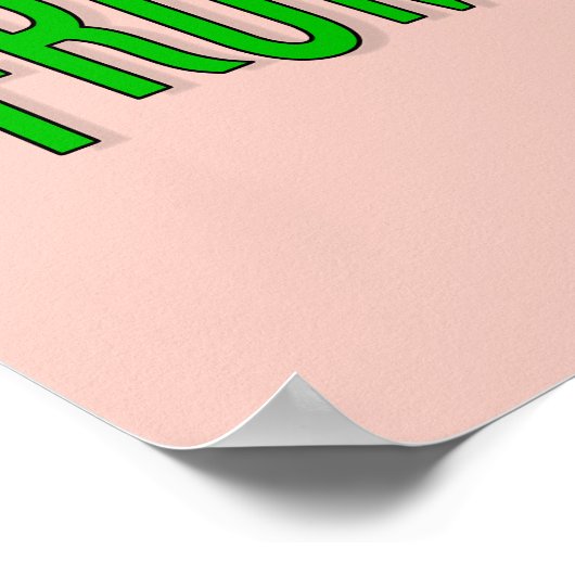 Season's Greetings From My Last Nerve Poster (Hoek)