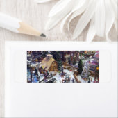 Seasons Greetings From our Village to Yours Etiket (Insitu)