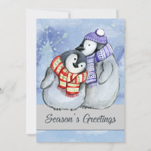 Season's Greetings Holiday Card Feestdagenkaart