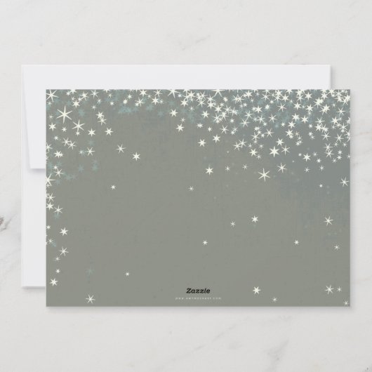 Seasons Greetings Holiday Photo Card Feestdagenkaart (Achterkant)