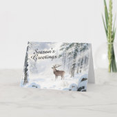 Season's Greetings Kaart (Voorkant)