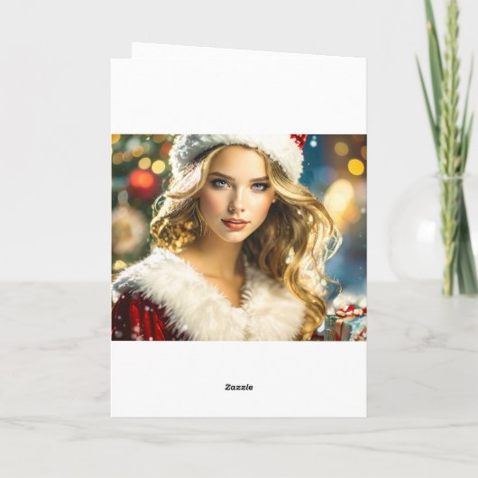 Season's Greetings - Nostalgic Christmas Kaart (Achterkant)