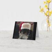 *SEASONS GREETINGS* OVER DE MELKARD KAART (Gele Bloem)