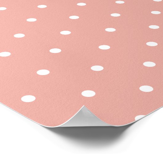 Season's Greetings Polka Dot Poster (Hoek)