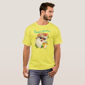 Season's Greetings - Summer Santa T-shirt (Voorkant volledig)
