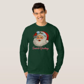 Season's Greetings - Winter Santa T-shirt (Voorkant volledig)