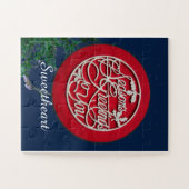 Season's Groeten aan jou Liefje(2) Legpuzzel (Horizontaal)