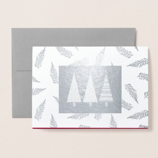 Season's Groeten Custom Luxe Folie Kaarten