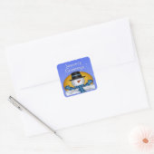 Season's Groeten Sneeuwman Stickers (Envelop)