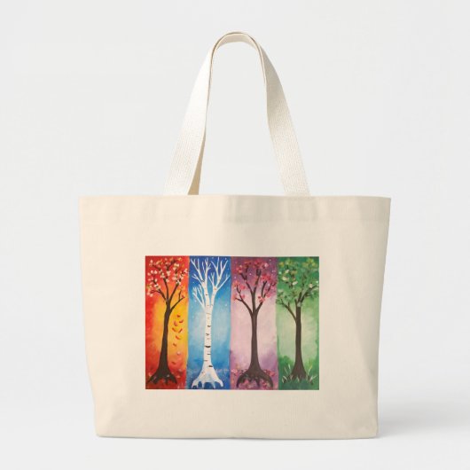 Seasons Grote Tote Bag (Voorkant)