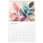Seasons in Leaves – Abstract Nature in Motion Kalender (Mar 2026)