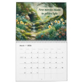 Seasons of Hope 2026 Inspirational Floral Wall Kalender (Mar 2026)
