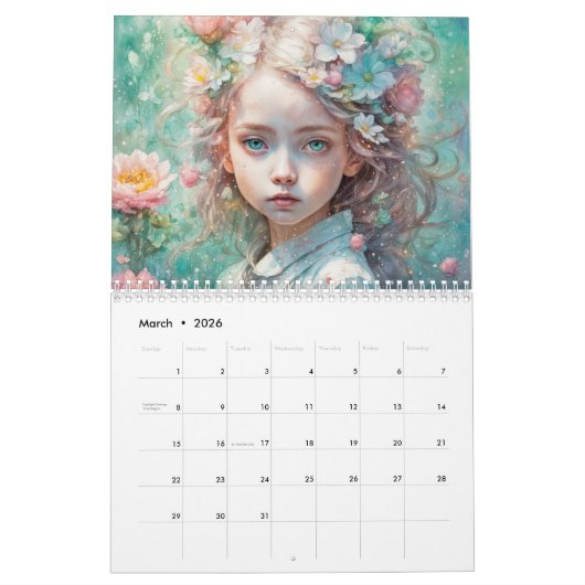 Seasons of the Soul – Art Calendar 2026 Kalender (Mar 2026)