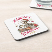 Season's Readings  Bier Onderzetter (Linkerzijde)