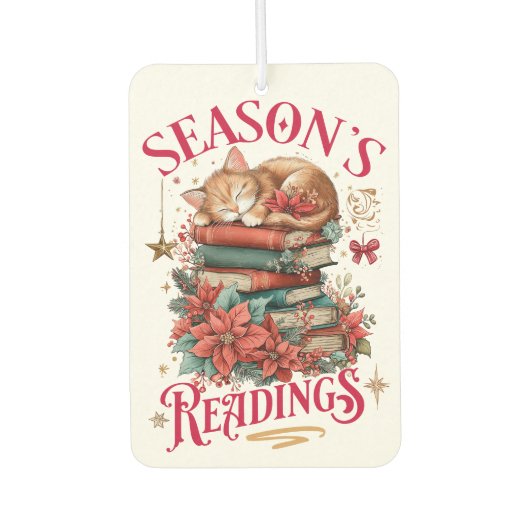 Season's Readings Cozy Kitten  Luchtverfrisser (Voorkant)
