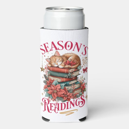 Season's Readings Cozy Kitten  Seltzer Blikjeskoeler (Seltzer Achterkant)