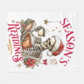 Season's Readings Fleece Deken (Voorkant (Horizontaal))